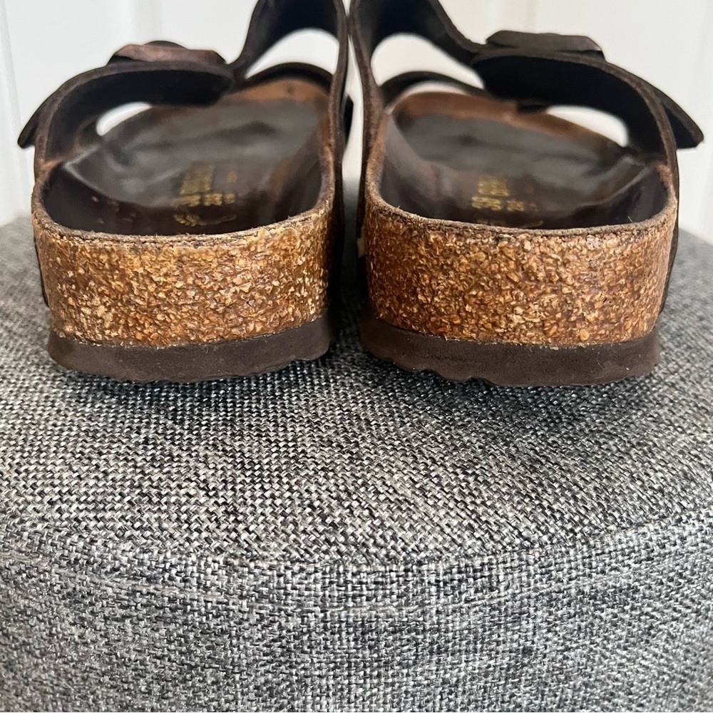 Birkenstock Arizona Oiled Leather Sandals Habana Size 7 / 38 Boho Granola Girl - Picture 6 of 11